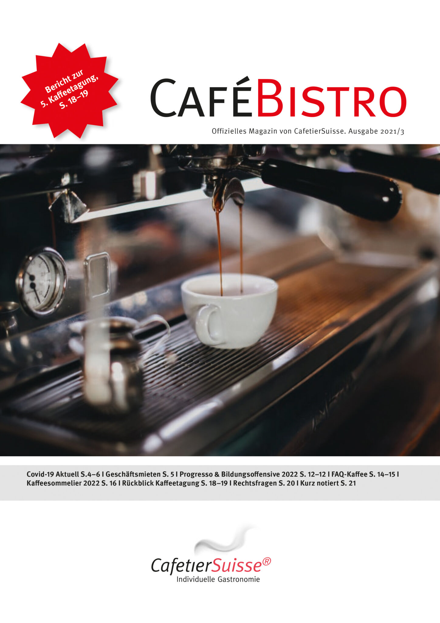 CaféBistro 1/21 - CafetierSuisse 2