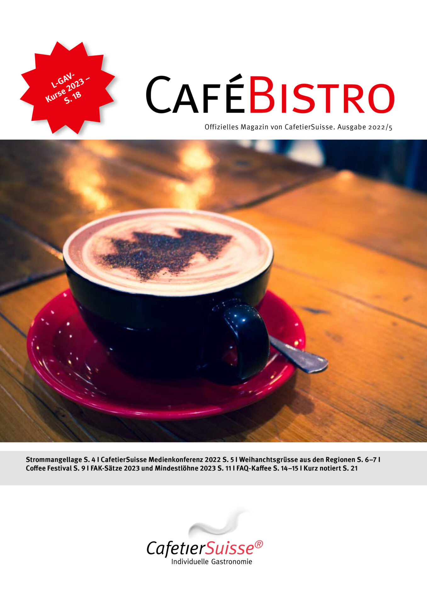 CaféBistro 4/22 - CafetierSuisse – Schweizer Arbeitgeberverband Gastronomie