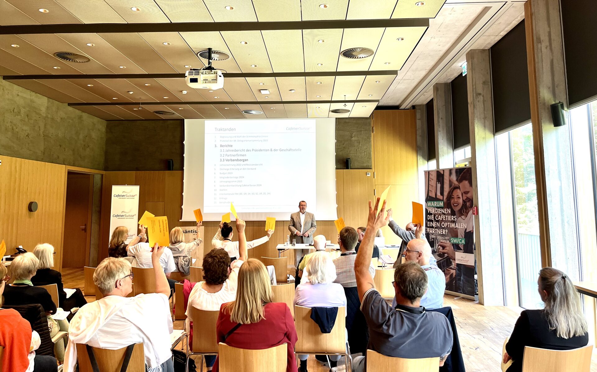 CafetierSuisse Delegiertenversammlung 2023 - CafetierSuisse – Schweizer Arbeitgeberverband Gastronomie