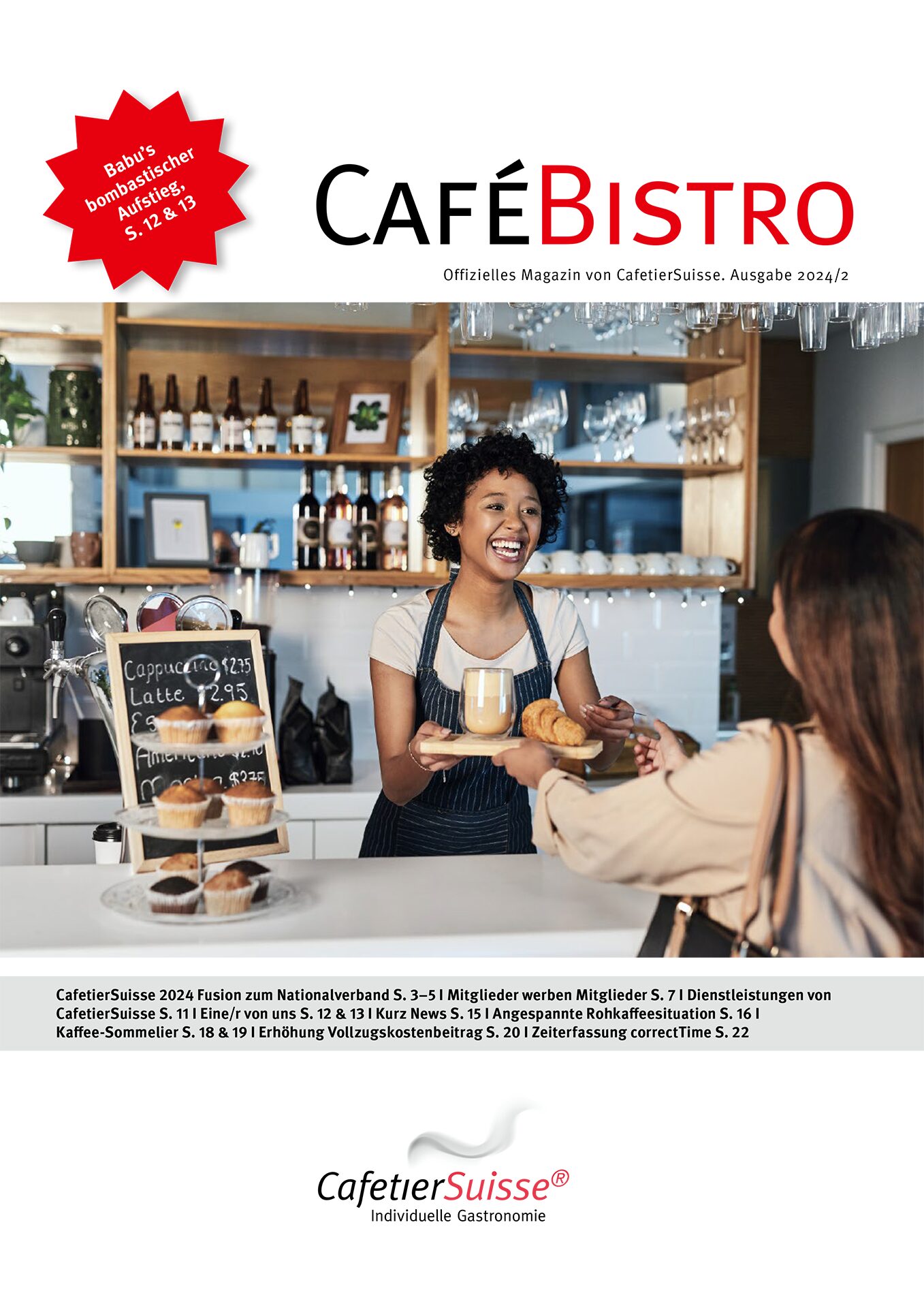 CaféBistro 1/24 - CafetierSuisse – Schweizer Arbeitgeberverband Gastronomie